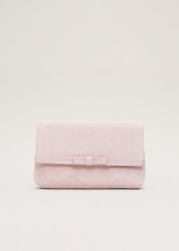 Phase Eight Grosgrain Bow Bags Pink Australia | UW1274893